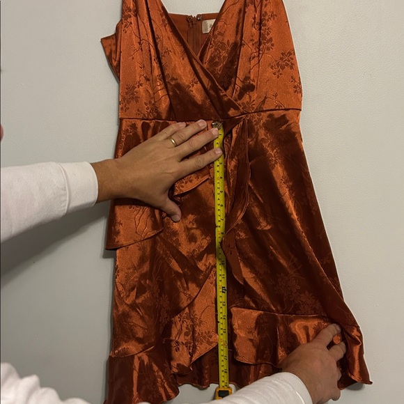 Altar'd State Rust Mini Dress - Picture 5 of 5